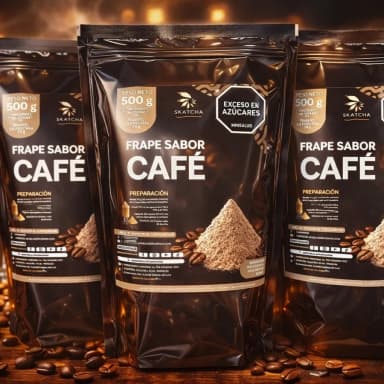 Mezcla lista para frappe de café