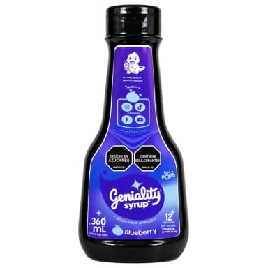 Sirope de blueberry