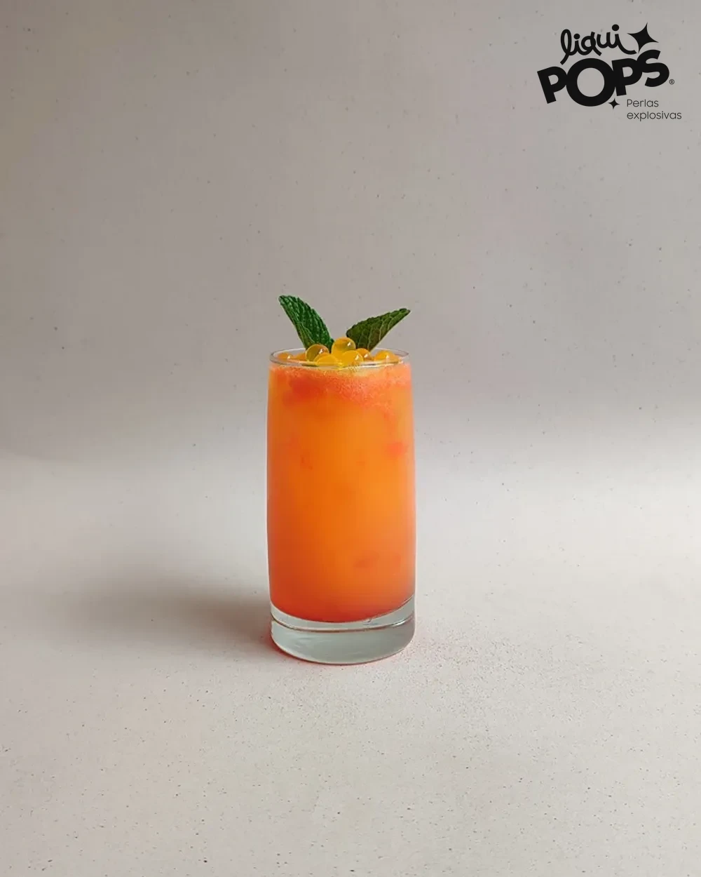 Referencia de preparación: Sodas con perlas